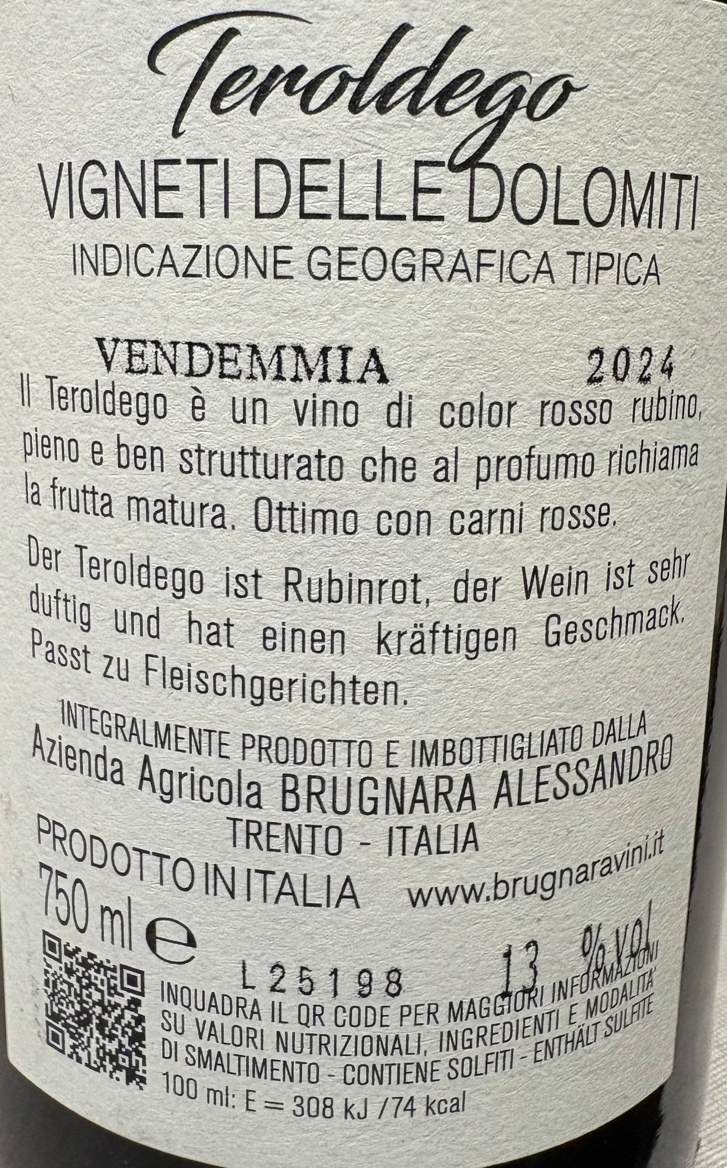 Teroldego - Brugnara