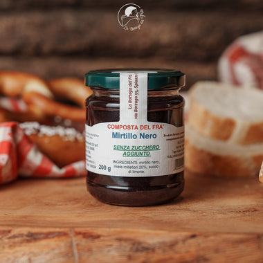 Blackberry compote without added sugar