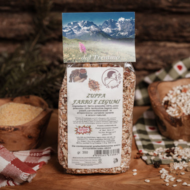 Zuppa di Farro e legumi del Contadino