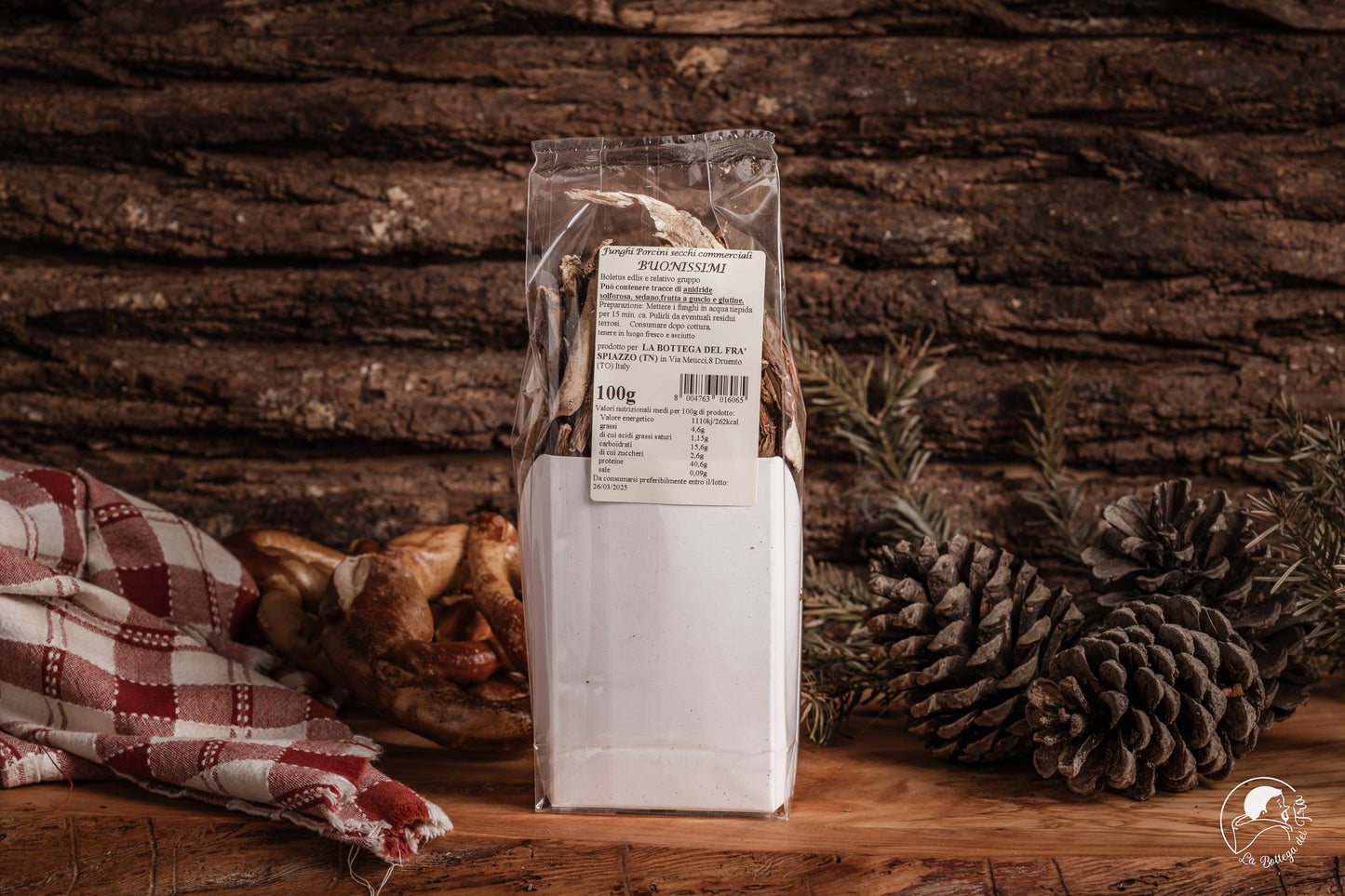 Getrocknete Steinpilze Typ Buonissimi - 100 gr