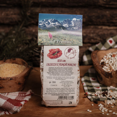 Riso Salsiccia e Funghi