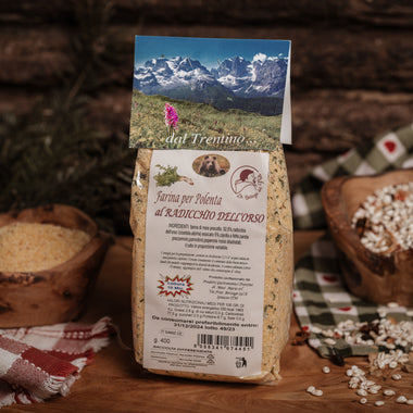 Farina per Polenta al Radicchio dell'Orso