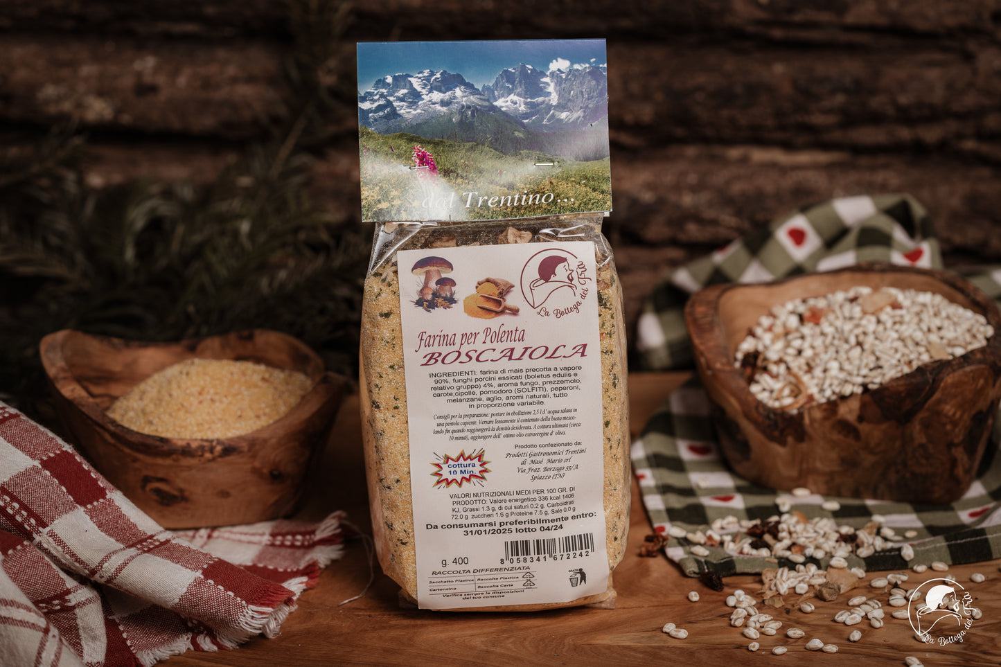 Farina per Polenta Boscaiola