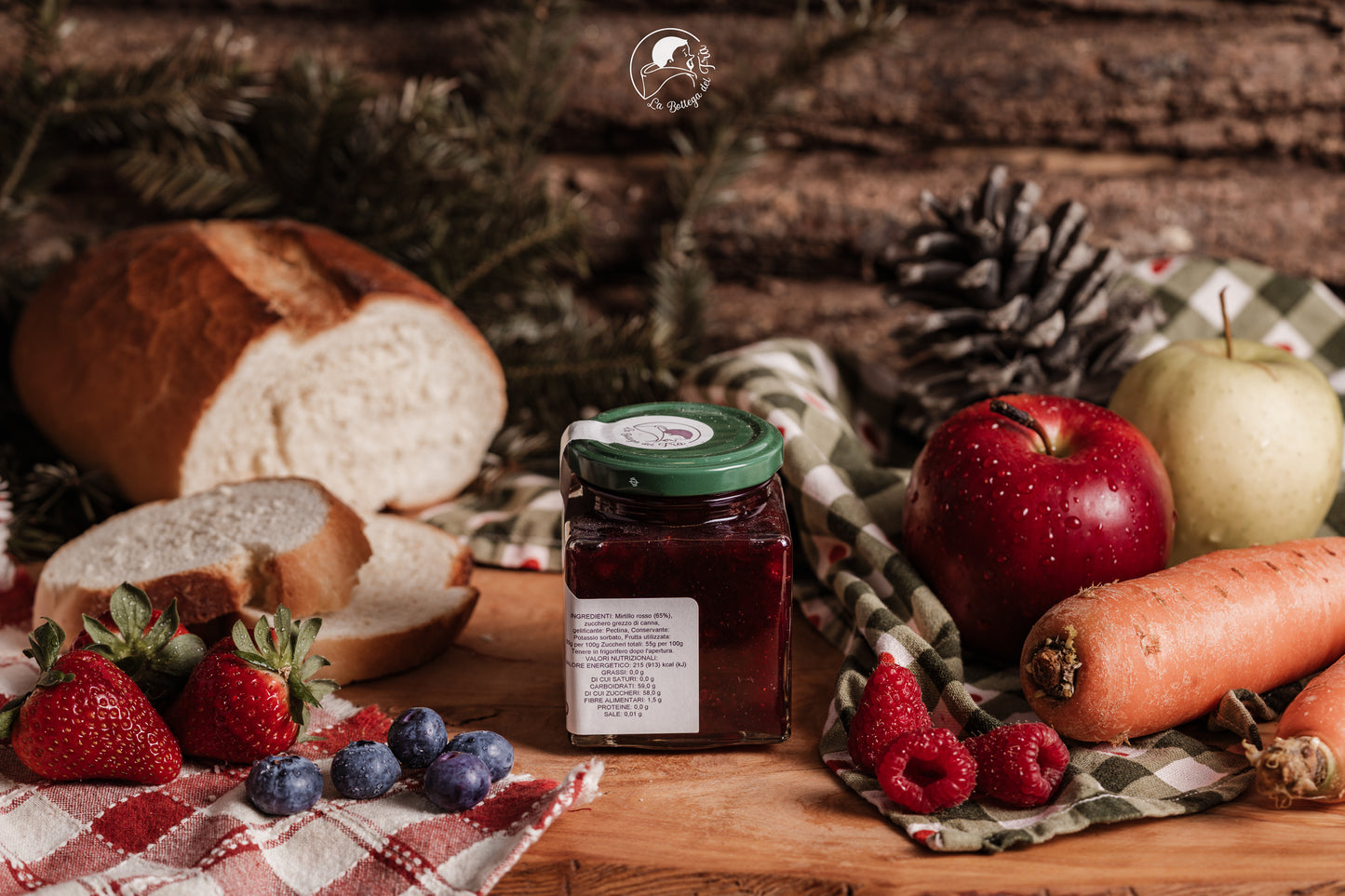 Blaubeermarmelade 240 gr