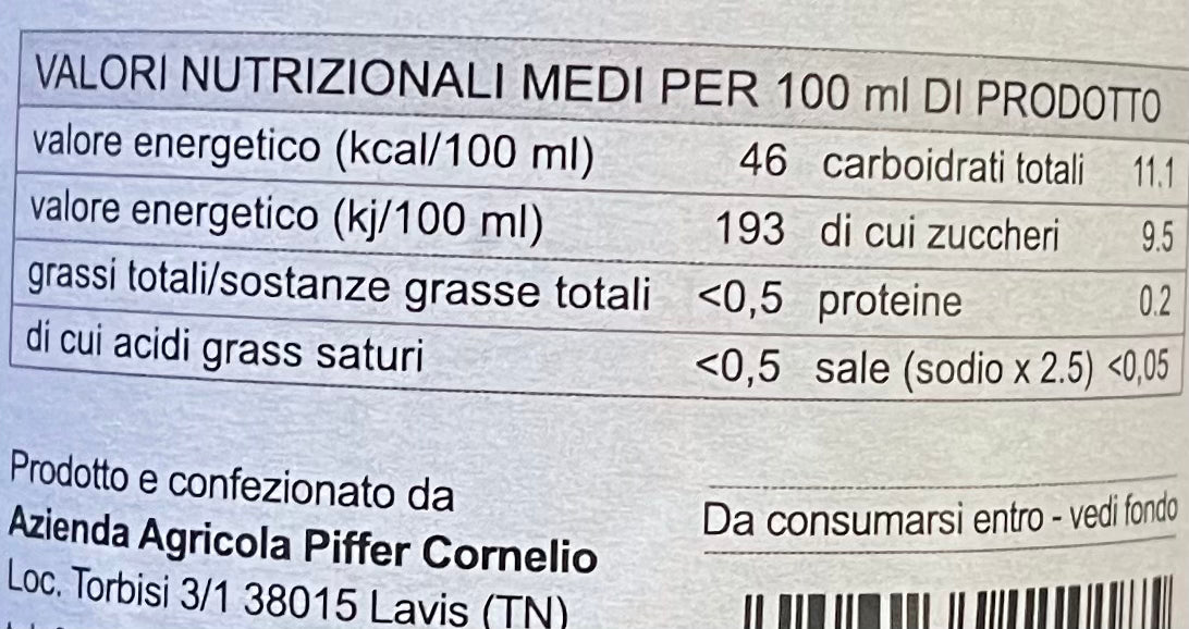La Rossa Succo di Mela
