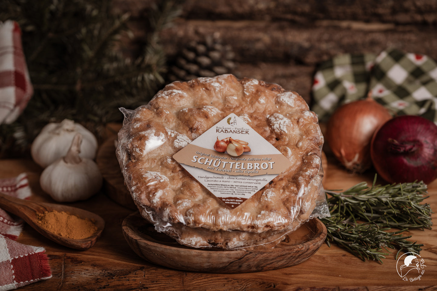 SCHUTTELBROT pane croccante alla cipolla