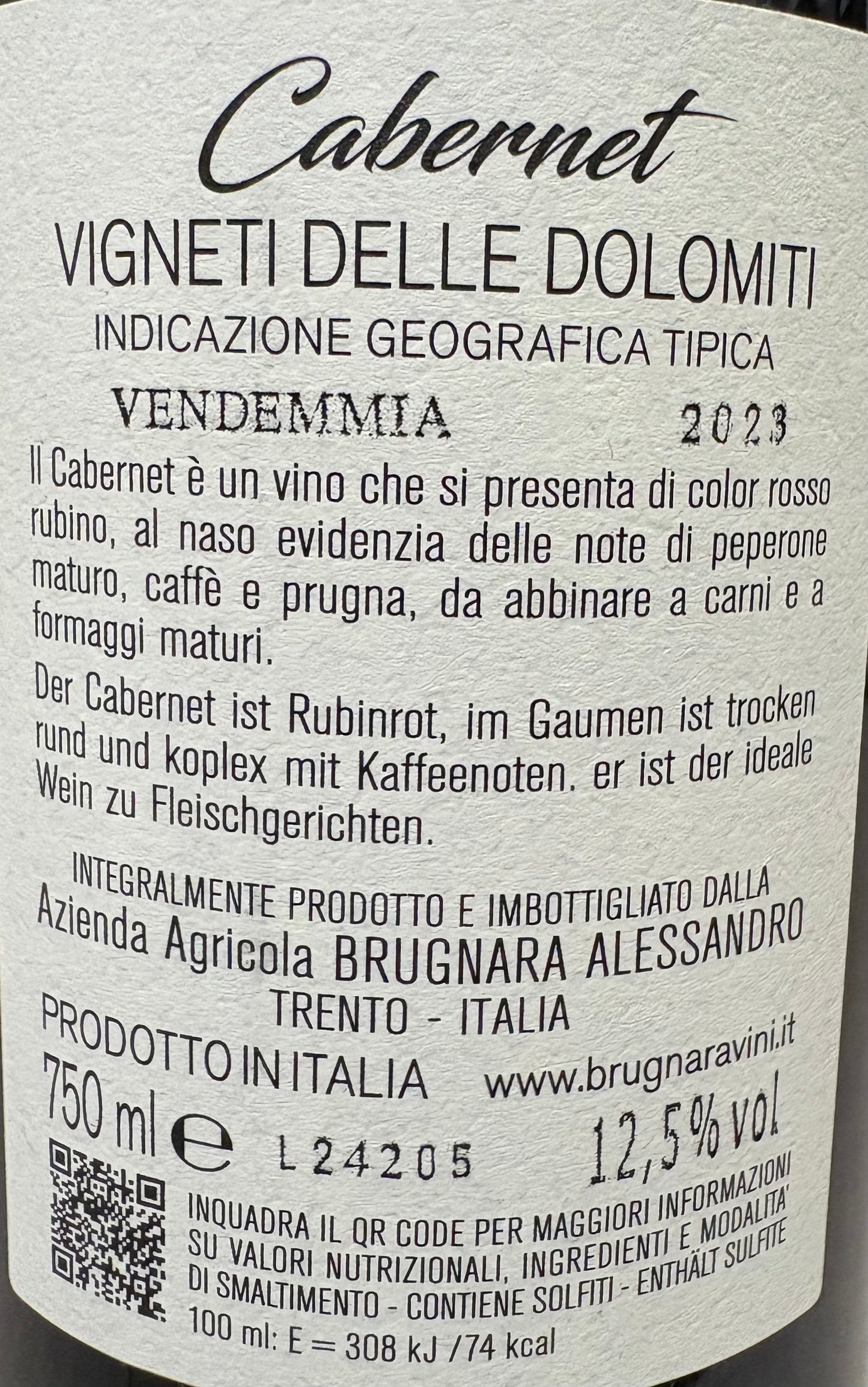 Cabernet - Brugnara