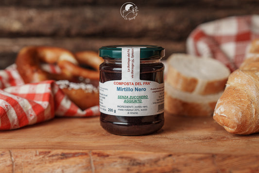 Blackberry compote without added sugar
