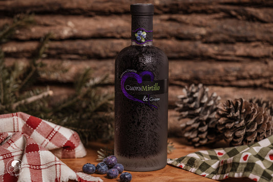 Liquore al Mirtillo e Grappa