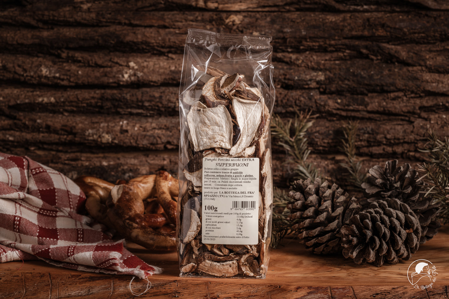 Getrocknete Steinpilze Typ Superbuoni - 100 gr
