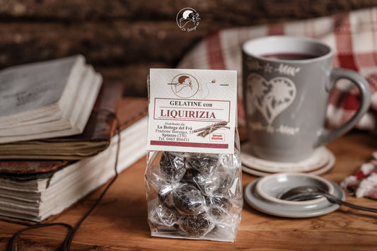Gelee-Bonbons mit Lakritze