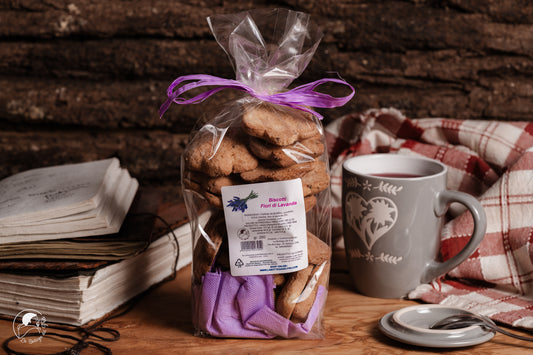 LAVENDER FLOWER BISCUITS