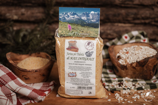 Farina per Polenta di Mais Integrale