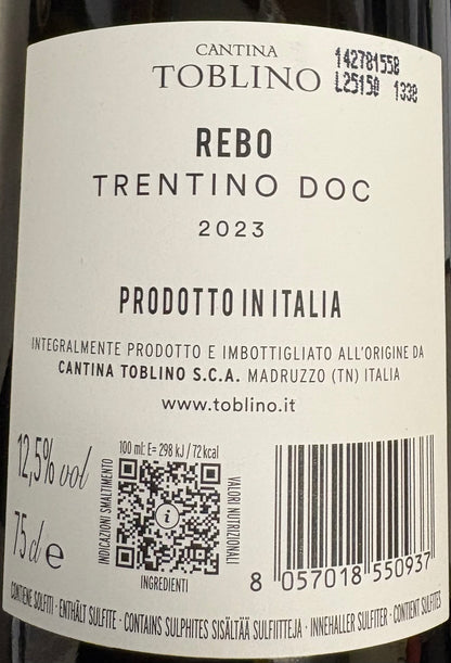 Rebo Trentino doc
