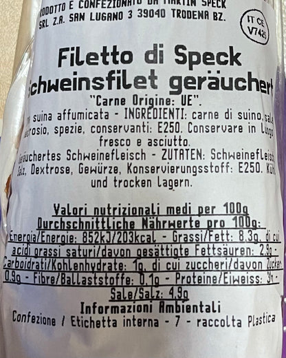 FILETTO DI SPECK