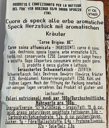 CUORE DI SPECK ALLE ERBETTE AROMATICHE