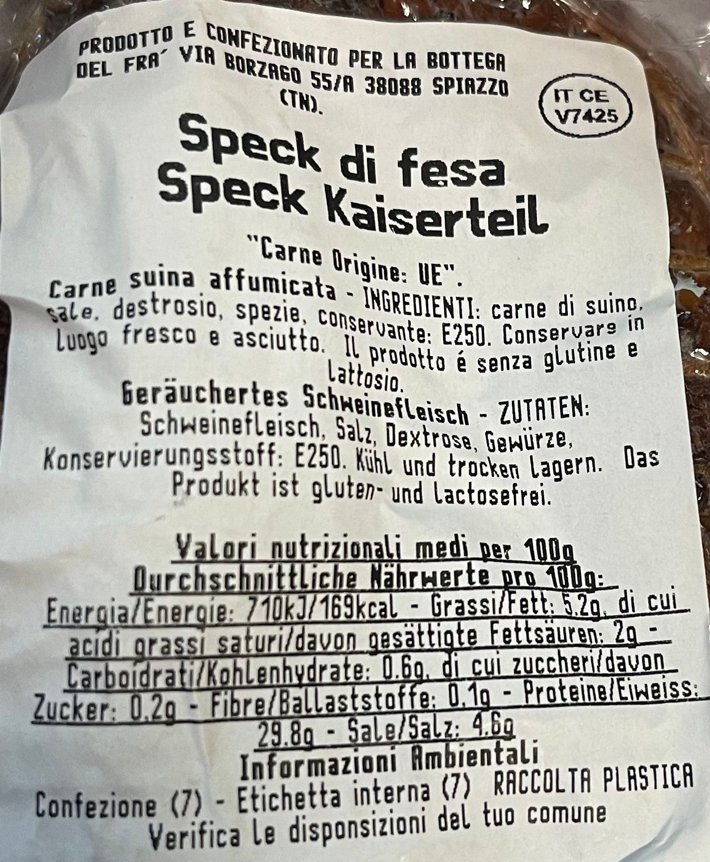 SPECK DI FESA