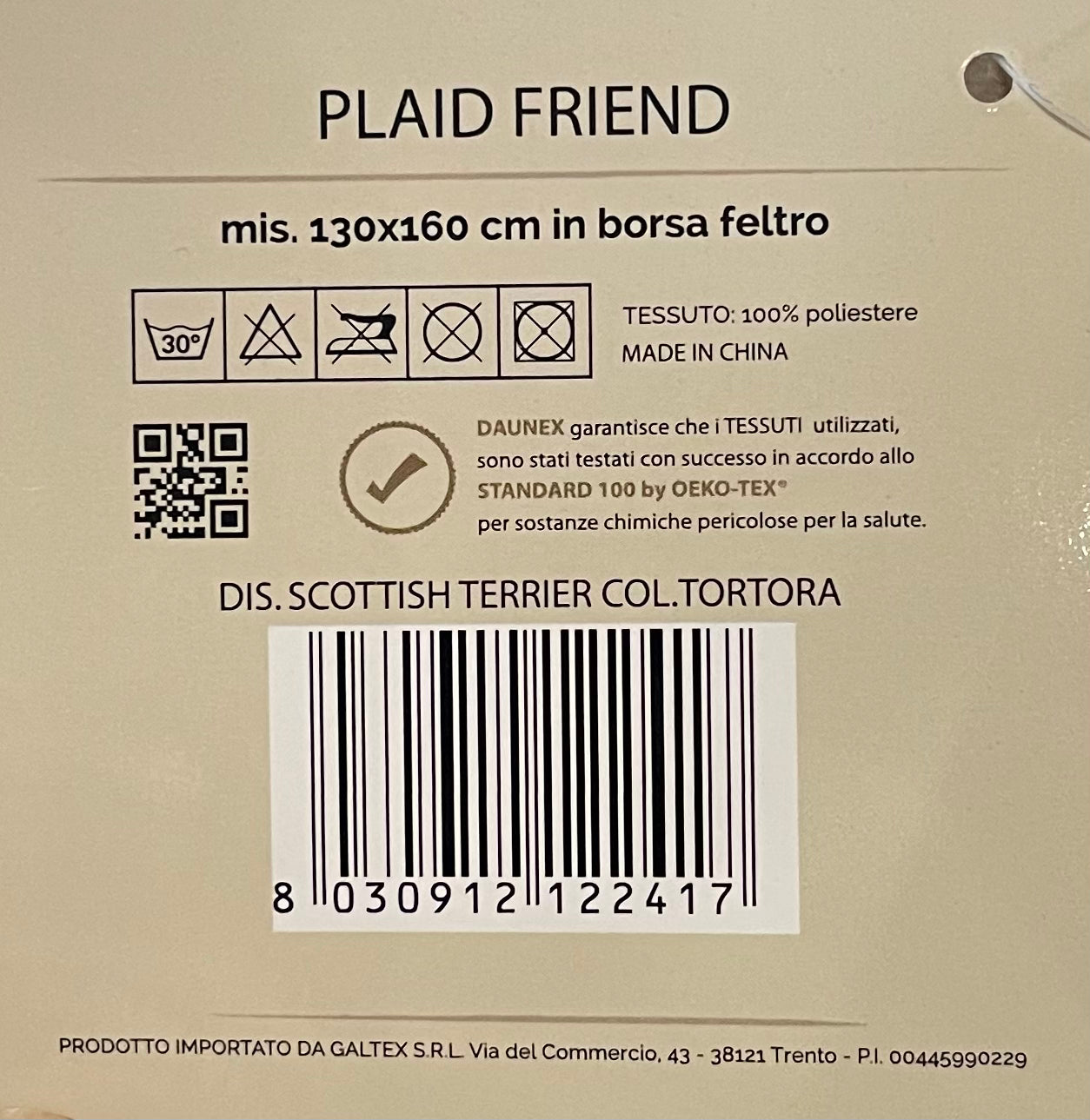 BORSA CON COPERTA