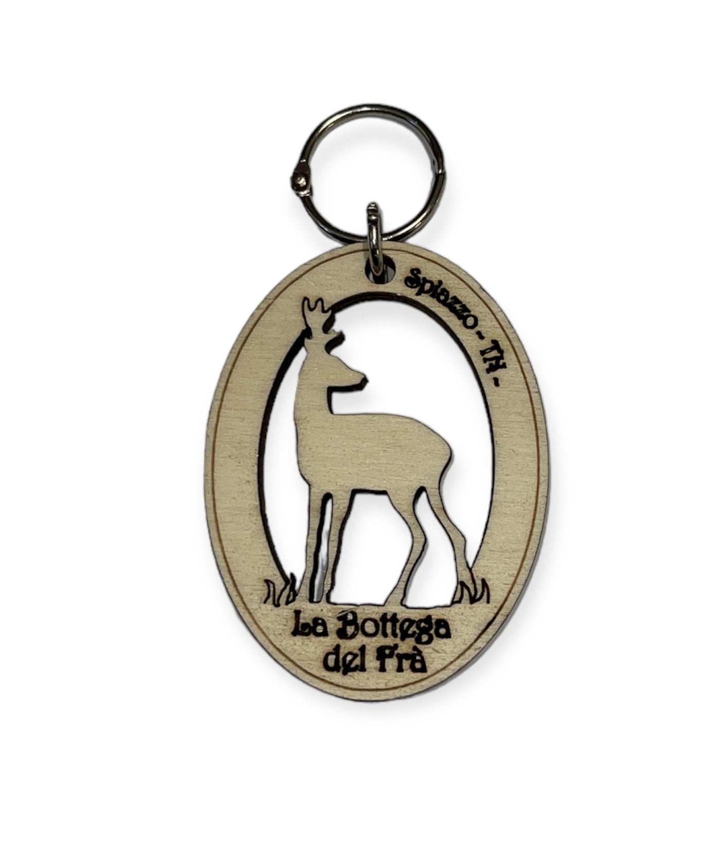 Wooden deer key holder