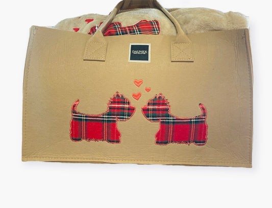 BORSA CON COPERTA