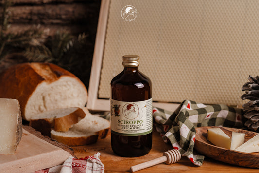 Honey, Propolis and Eucalyptus syrup from Frà 250 gr
