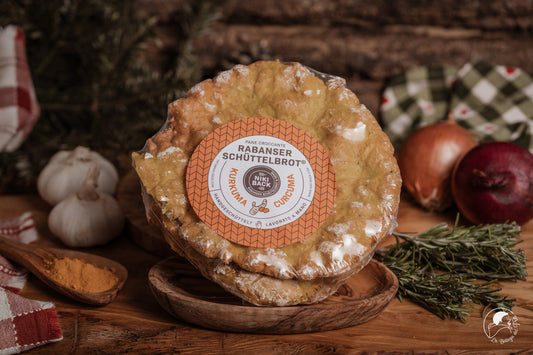 SCHUTTELBROT pane croccante alla curcuma