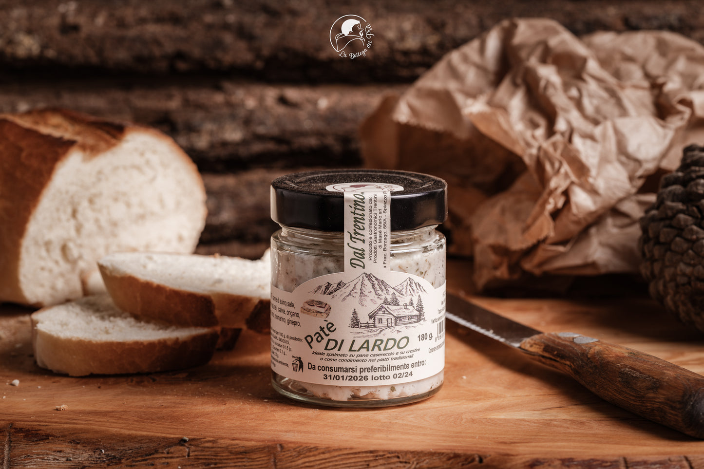 Patè di Lardo 180 Gr