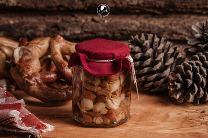 MIXED MUSHROOMS in olive oil