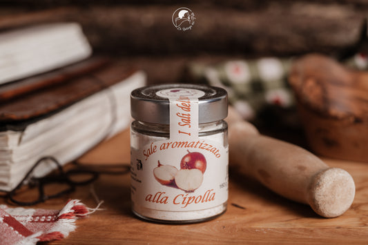 Onion flavored salt