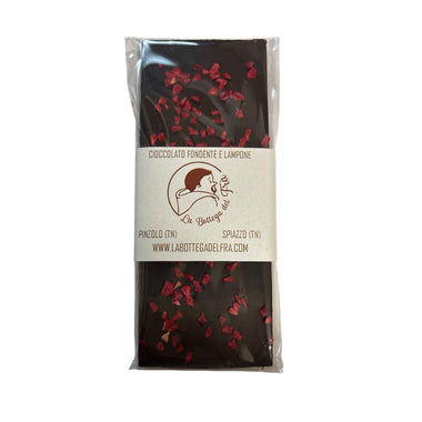 CIOCCOLATO FONDENTE CON LAMPONI