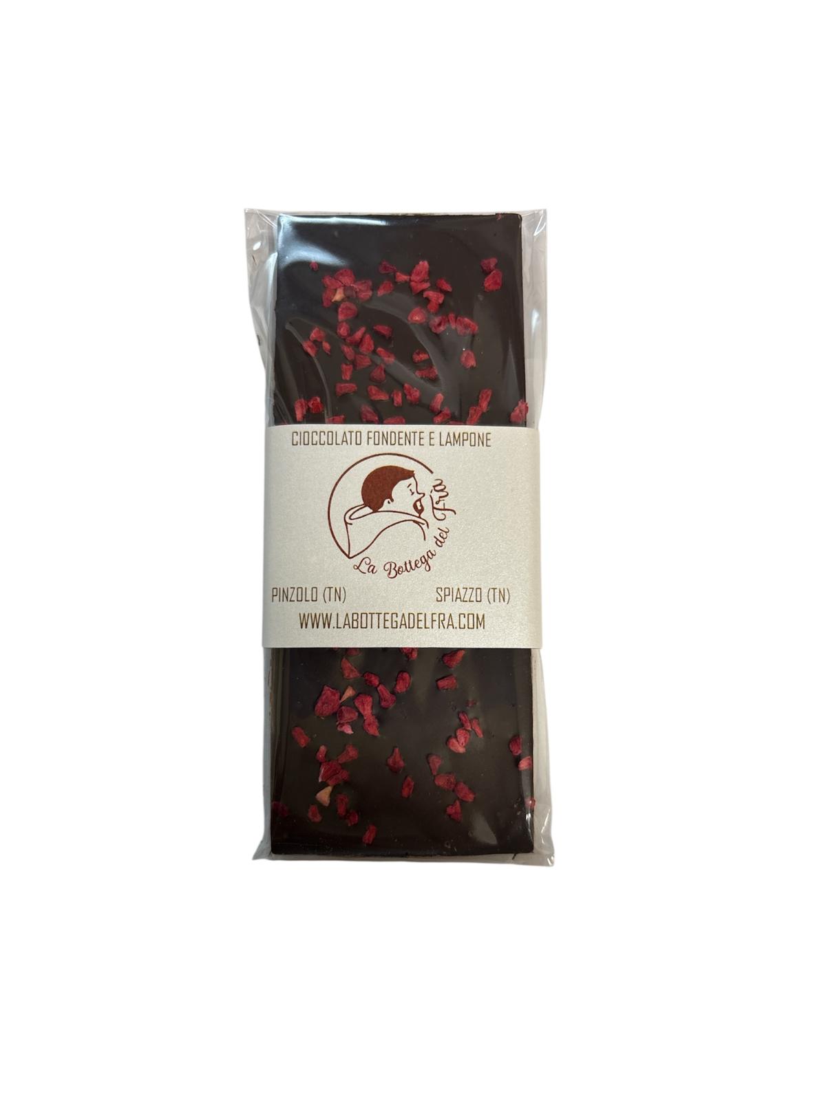 DARK CHOCOLATE WITH RASPBERRIES