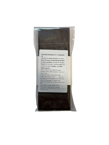 CIOCCOLATO FONDENTE E MANDORLA