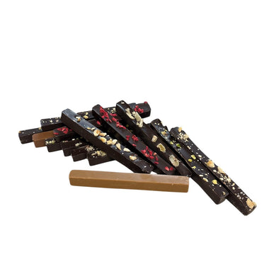 STECCHE DI CIOCCOLATO MISTE in vaso di vetro